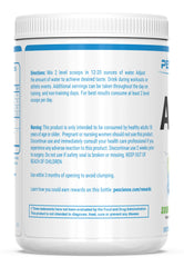 Ingredients and allergen information for Amino IV powder