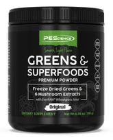 PEScience Greens Powder Original Front Label
