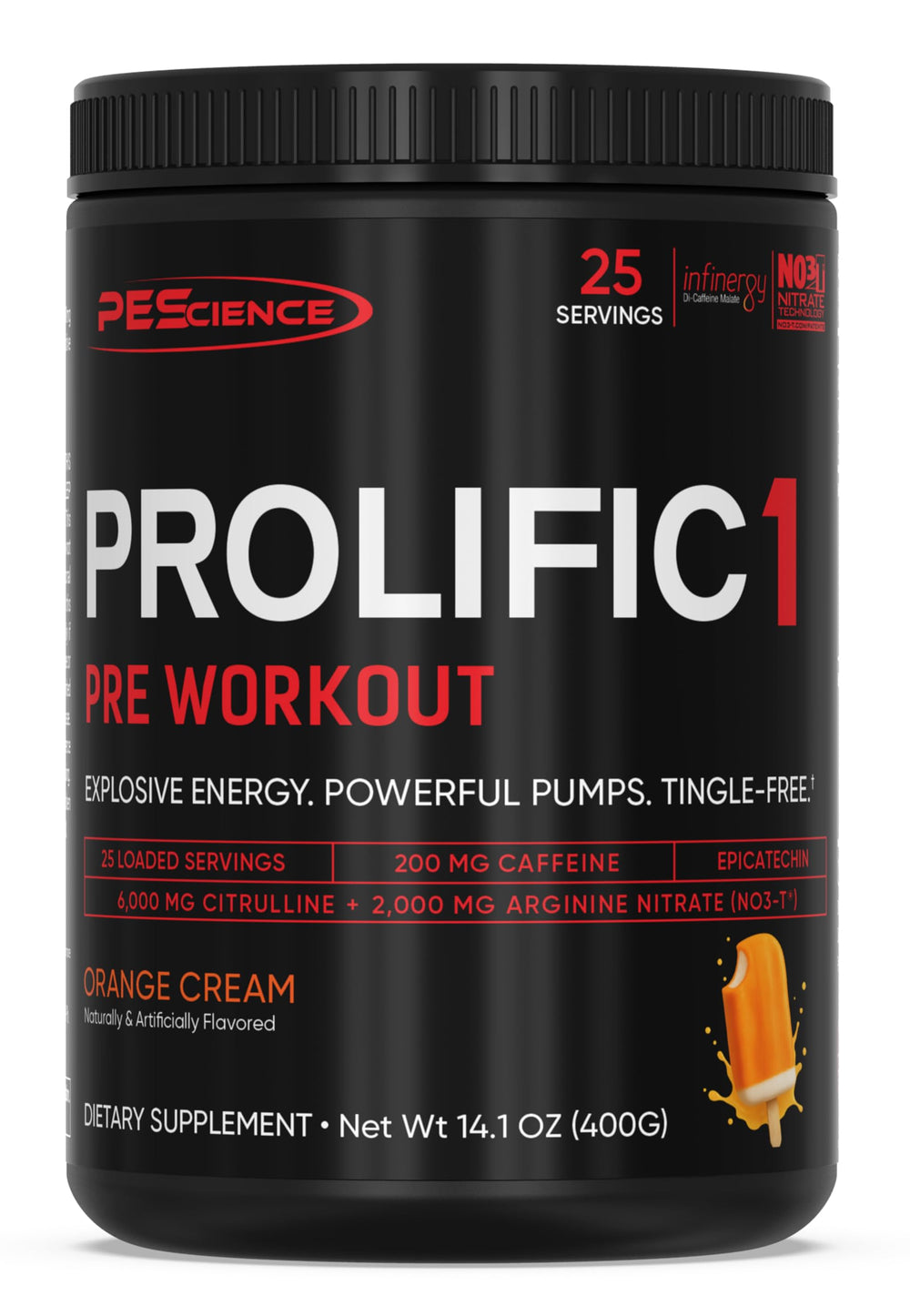 PEScience Prolific-1 tub front view for intense training sessions