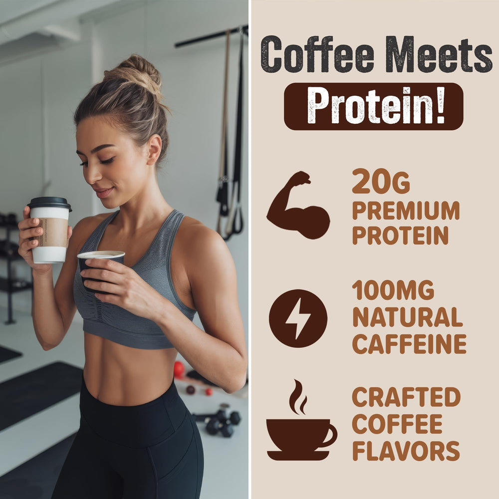 PEScience Select Cafe hot coffee mix for café-style home drink.