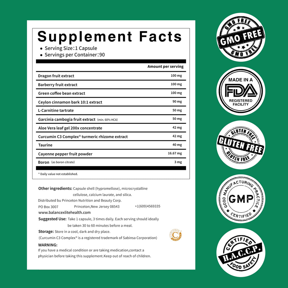 PESINA GLP-1 capsules close-up highlighting simple three-times-daily use