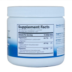 Close-up of powder with scoop for PH Adjust formula