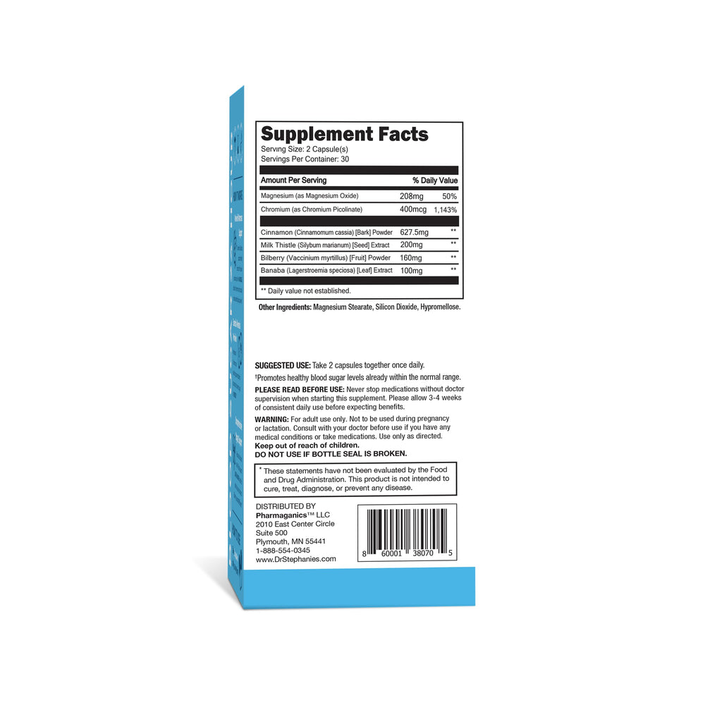 Pharmaganics Third-party tested seal close-up reinforces verified ingredients