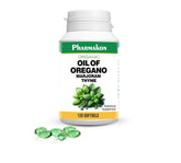 PHARMAKON Fresh Oregano Oil Complex bottle label with Thyme and Marjoram