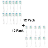 22-pack Philips Sonicare replacement heads compatible with multiple Sonicare models