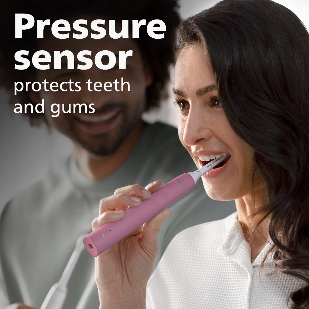 Assembled Philips Sonicare 4100 toothbrush setup