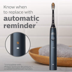 Sonicare technology with up to 62,000 bristle movements