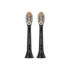 Box of two A3 All-in-One brush heads in black