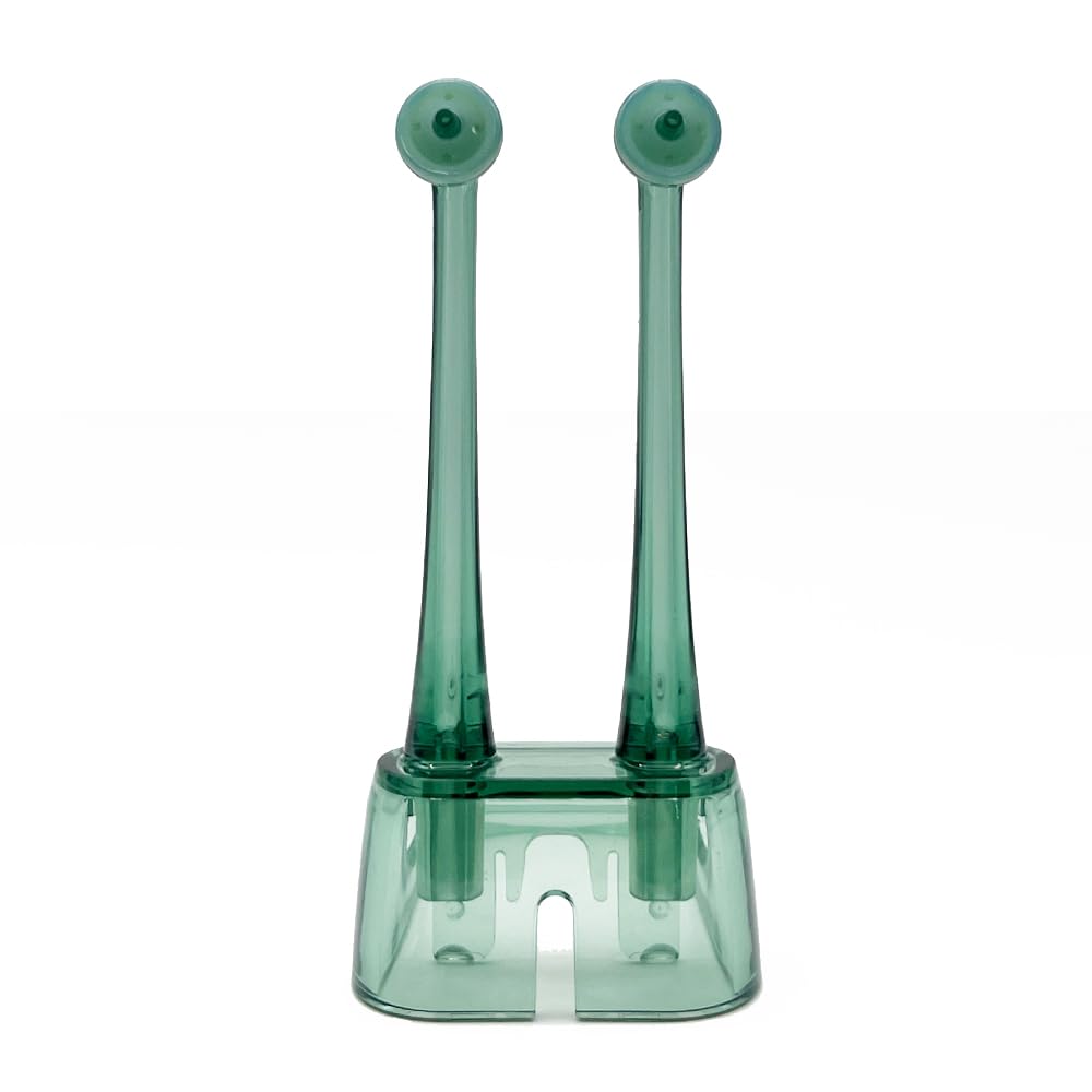 2-pack Philips Sonicare AirFloss replacement tips in green