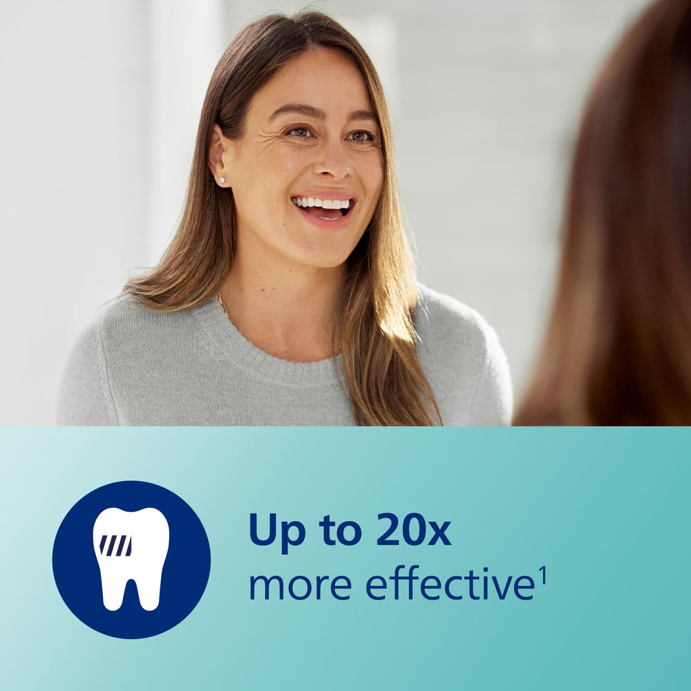 App interface showing personalized brushing guidance