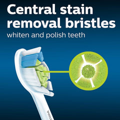 Blue reminder bristles fading to indicate replacement time