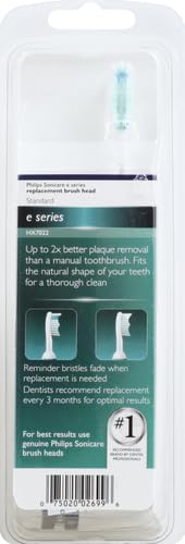 Screw-on replacement heads for Philips Sonicare handles white HX7022/66