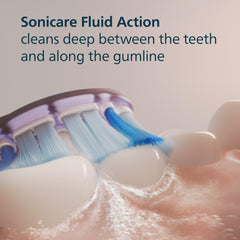 Back view of the Philips Sonicare G3 heads with labeling