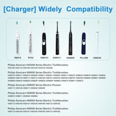 Charger compatibility with Philips Sonicare HX3000-HX9000 series