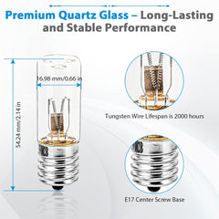 Packaged 4-bulb UV replacement kit