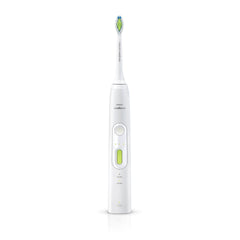 Toothbrush in use demonstrating whitening mode