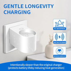 IPX7 waterproof Sonicare charger with insulated ABS housing