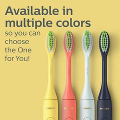 2-minute timer with 30-second interval alerts on Philips Sonicare One