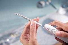 In-use shot demonstrating water flossing action
