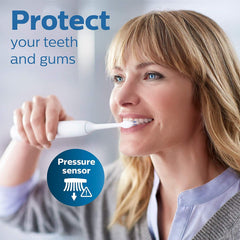 G2 Optimal Gum Care brush head attached to ProtectiveClean 5100