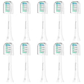 10-pack Philips Sonicare replacement toothbrush heads
