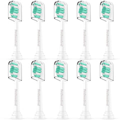 Ten-pack Philips Sonicare replacement toothbrush heads