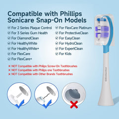 Compatible with DiamondClean, DailyClean, ProtectiveClean, EasyClean and more