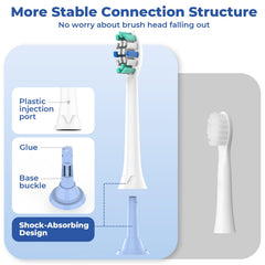 Lightweight, low-noise design reduces brush motor vibration