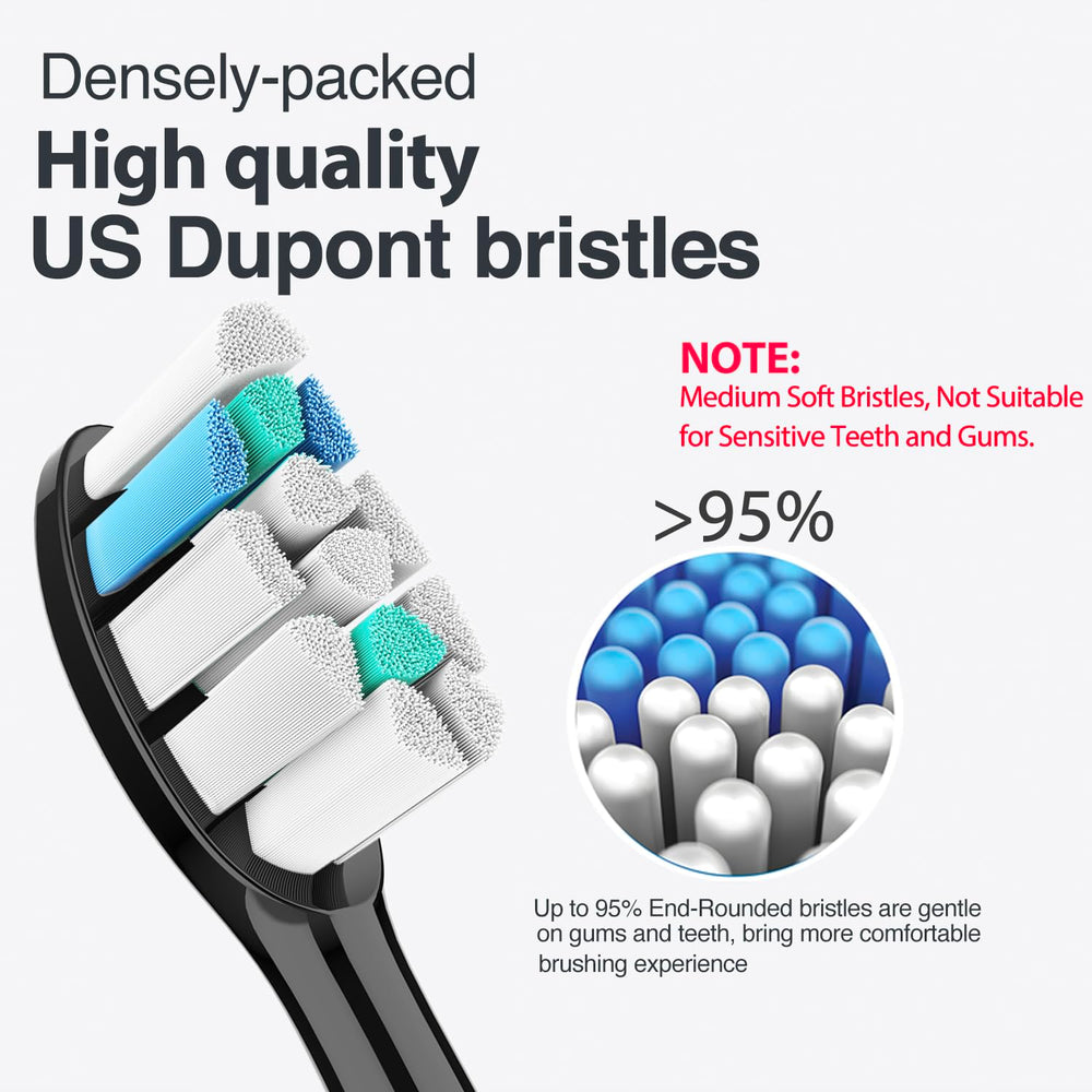 Replacement heads compatible with multiple Sonicare models