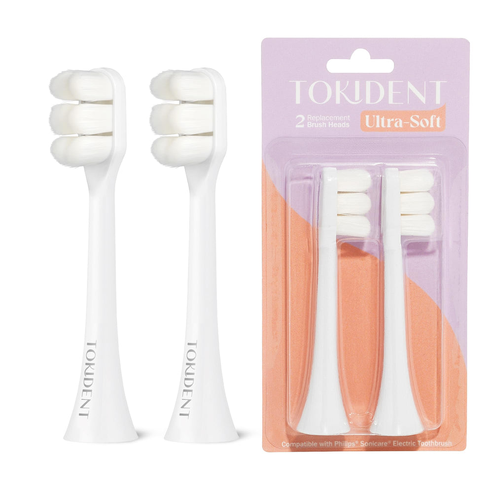 Philips Sonicare replacement brush head – ultra-soft nano bristles