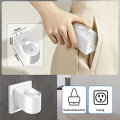 Travel-friendly charger with extended cable for desktop or countertop use