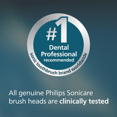Sonicare Fluid Action driving fluid between teeth