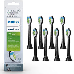Philips Sonicare W2 Optimal White Standard Heads 8 Pack Black HX6068/13