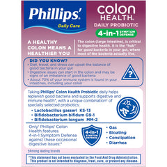 Six-pack of Phillips' Colon Health probiotic bottles