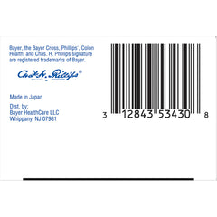 Capsules and bottle on white background