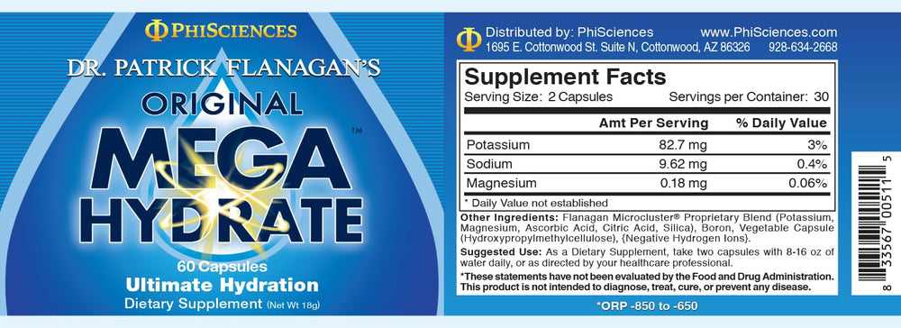Phi Sciences MegaHydrate daily-use setup for a convenient routine