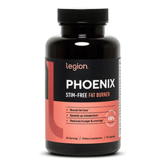 Legion Phoenix Thermogenic Fat Burner bottle with label