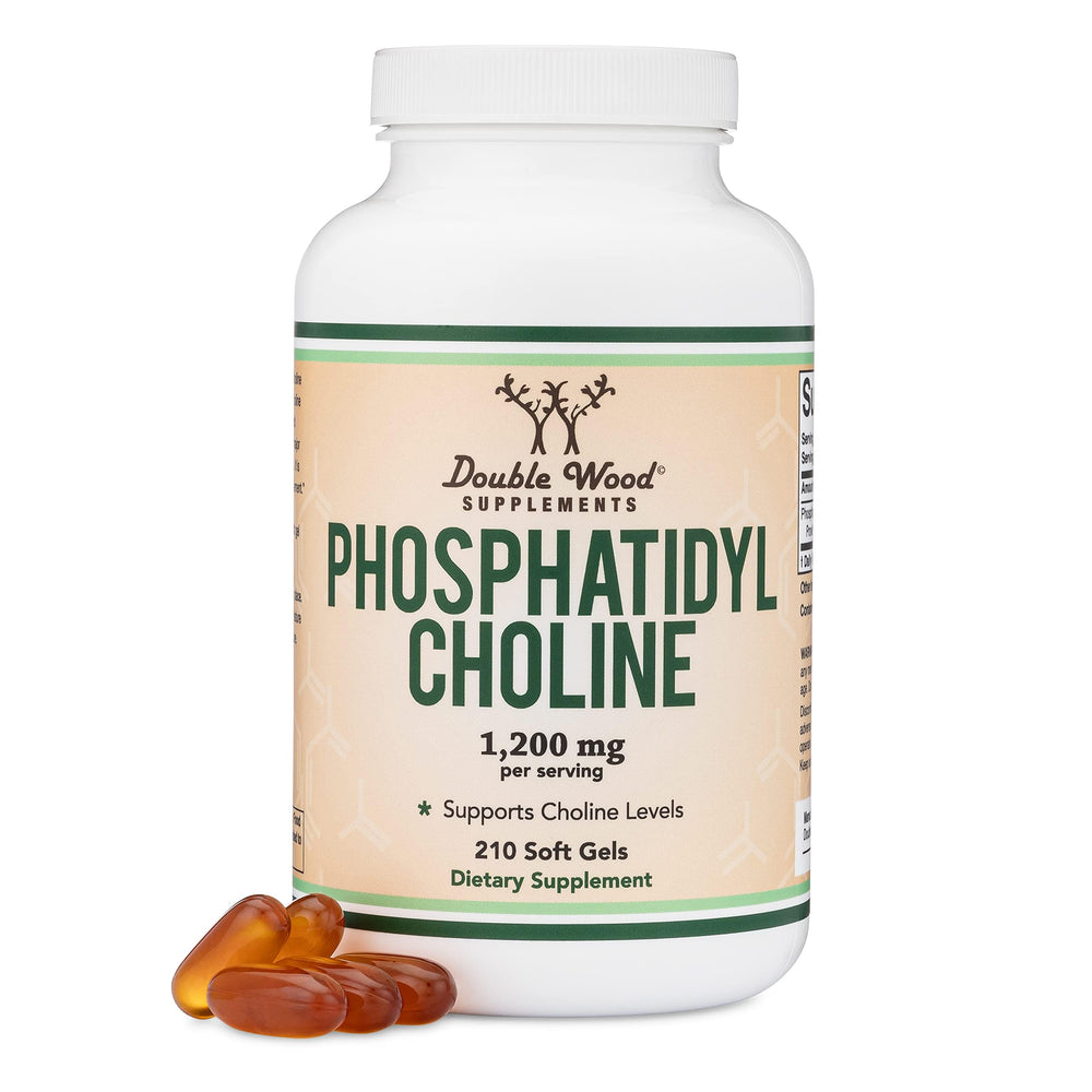 Phosphatidylcholine 1200mg bottle with 210 softgels
