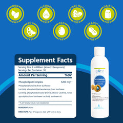 Phosphatidylcholine liquid 8 oz with liposomal delivery