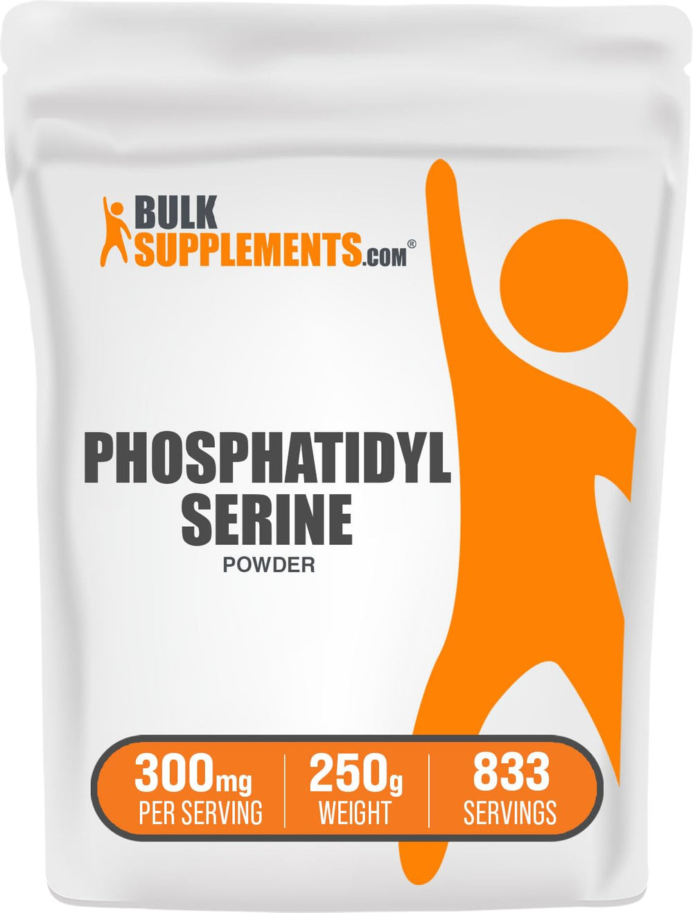 BulkSupplements Phosphatidylserine powder container, 250 g.