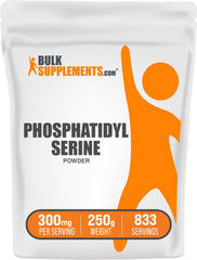 BulkSupplements Phosphatidylserine powder container, 250 g.