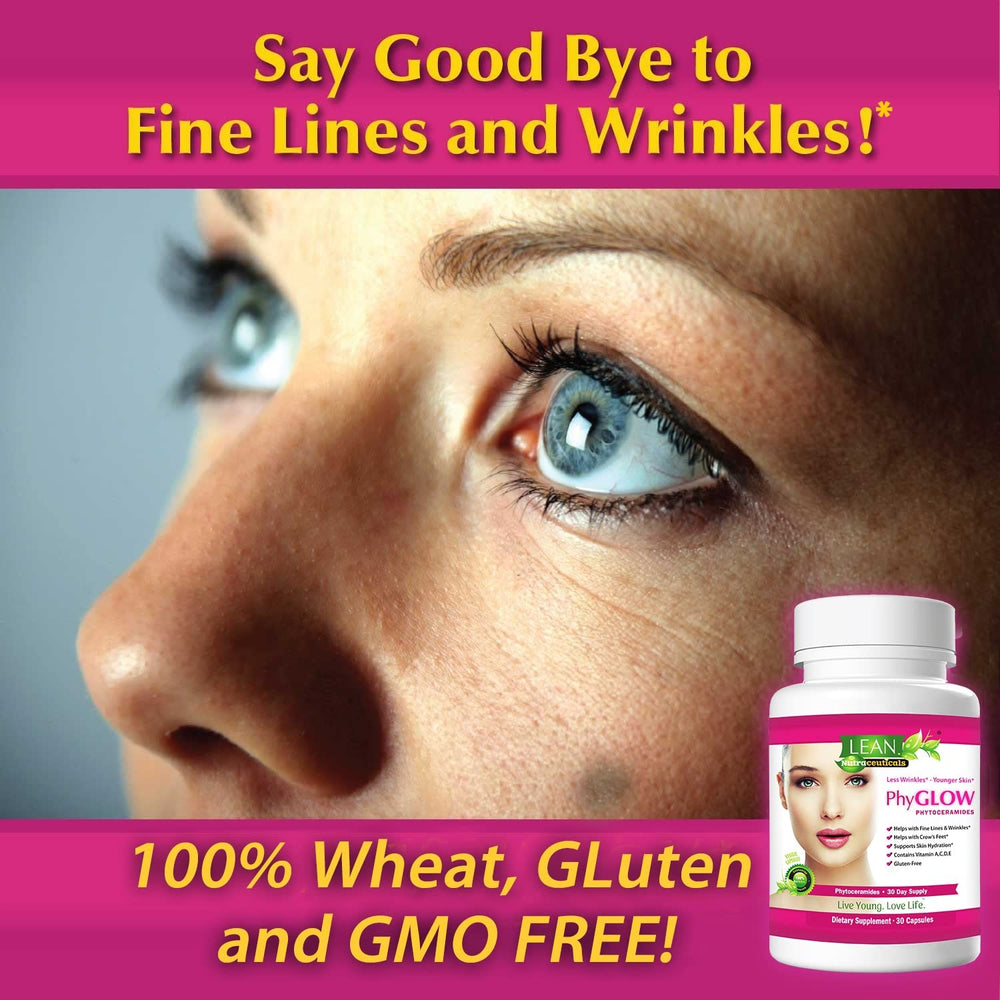 Lean Nutra PhyGlow bottle showing 30 capsules