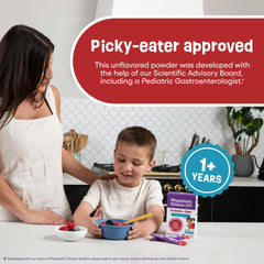 Back of the box showing product details for 24-pack pediatric formula