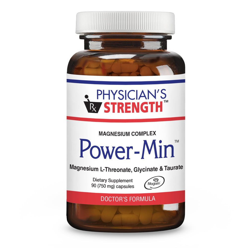 Physician's Strength Power-Min bottle with 90 capsules
