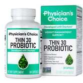 Front view of Physician's CHOICE Probiotics 84-count bottle