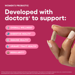 Physician's CHOICE cranberry and prebiotics for urinary and digestive health.