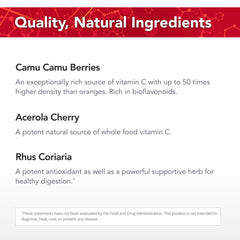 Serving suggestion: three Power-C capsules with water