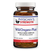 Front view of Physician's Strength Wild Oregano-Plus 90 capsules bottle