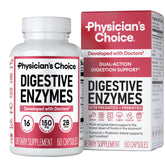 Physician's CHOICE Digestive Enzymes product main image with 60-count bottle