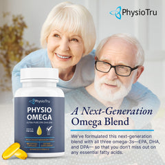 Softgel capsules of Physio Omega 2400mg